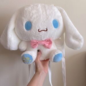 Cinnamoroll Stuffed Animal Backpack
